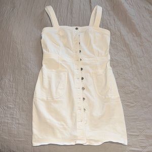 Express mini jean dress